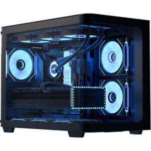 Gabinete Gamer Aerocool ATX P300C Preto Lateral Vidro [F002]