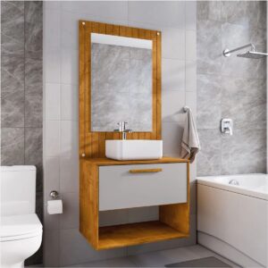 Conjunto Para Banheiro Zenit Naturalle Off White [F066]