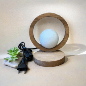 Luminária Arc Madeira Natural [F066]