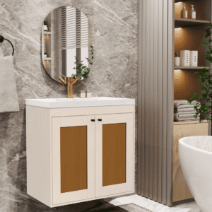 Kit Banheiro Artemis Off White Cedro [F066]