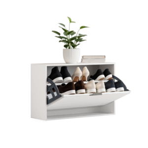 Sapateira Mercurio I Mdp 12mm Com Puxadores Branca [F066]