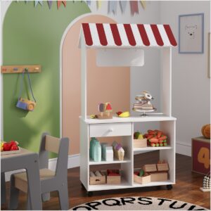 Lojinha Infantil Branco Azul Vermelho [F066]