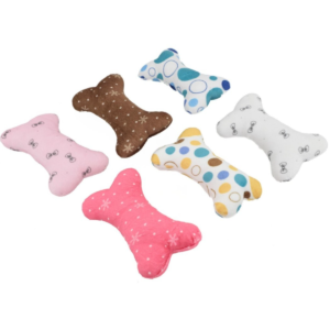 Pelúcia Ossinho 17cm Estampado Macio Cães Lovely Vibe [F088]