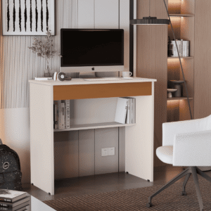 Escrivaninha Vitória 2.0 Off White Freijó [F066]