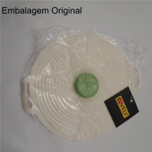 Tampa De Silicone Multiuso C/ Puxador E Alças Lovely Vibe [F088]