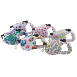 Guia Retrátil 5 M C/ Trava Suporta 25 Kg Lovely Vibe [F088]