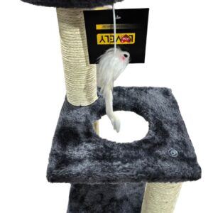 Arranhador Gato Toca Sisal Plataforma 40cm Lovely Vibe [F088]