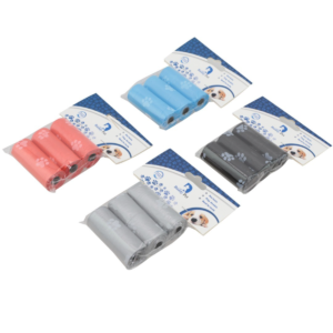 Saco Pet Cata Caca Estampado 22x30 Cm Kit Com 3, Cor Sortida [F088]