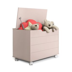 Bau Caixa De Brinquedos Toys Rose [F066]