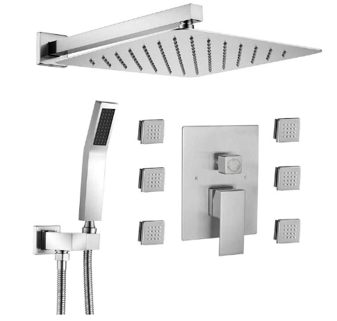 Chuveiro multifuncional com spray de cintura oculto - Imagem 2