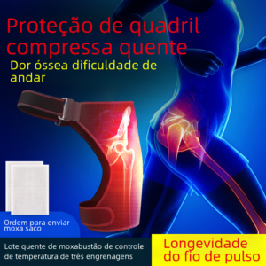 Instrumento de Fisioterapia para Quadril e Cabeça do Fêmur com Aquecimento e Massagem Infravermelha