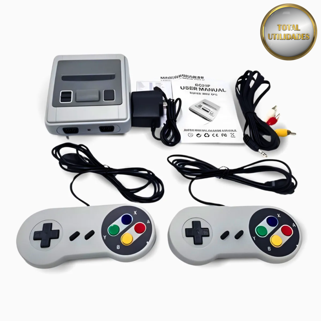 Game Super Mini SFC Console Retrô Compacto
