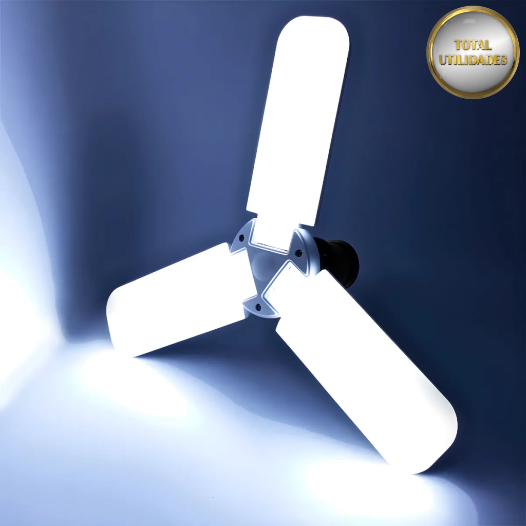 Lâmpada LED Pétala 45W Luz Branca Fria Econômica