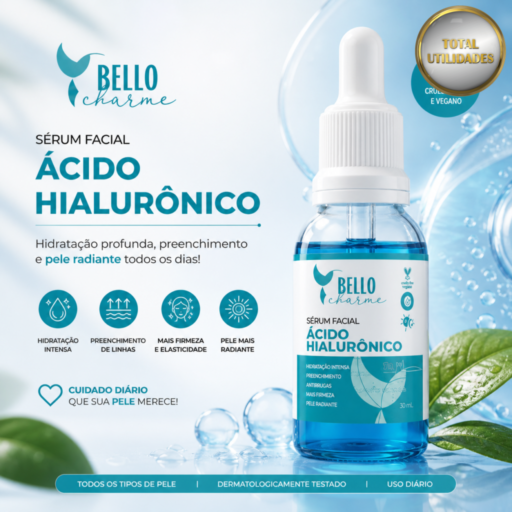 Sérum Facial Ácido Hialurônico