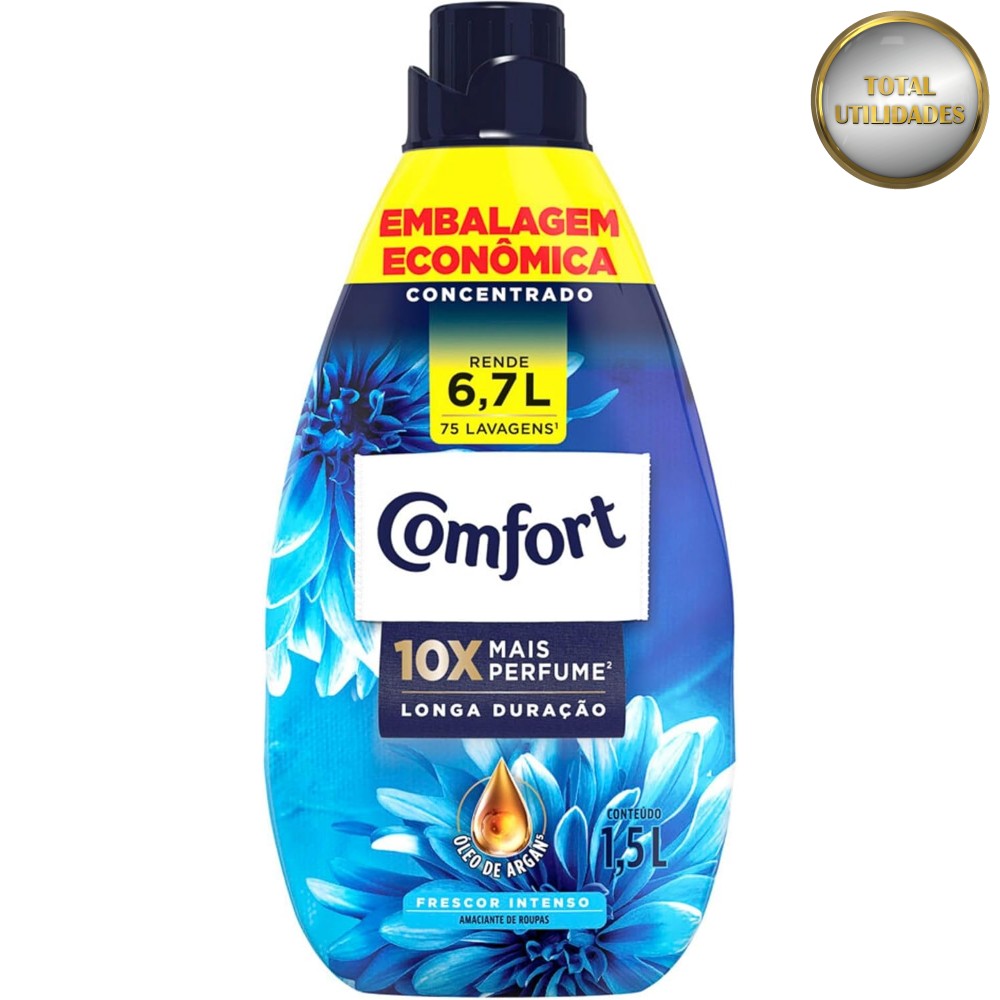 Amaciante Comfort Concentrado Frescor Intenso – 1,5 Litros
