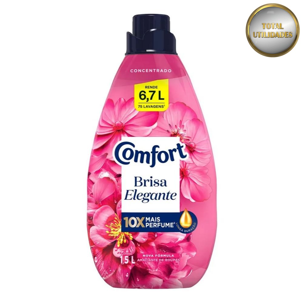 Amaciante Concentrado Comfort Fiber Protect com Óleo de Argan 1,5L