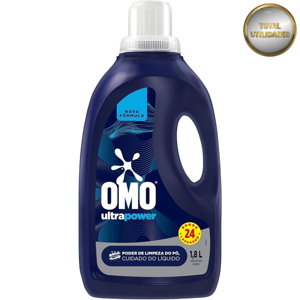 Sabão Líquido OMO Ultra Power 1,8L