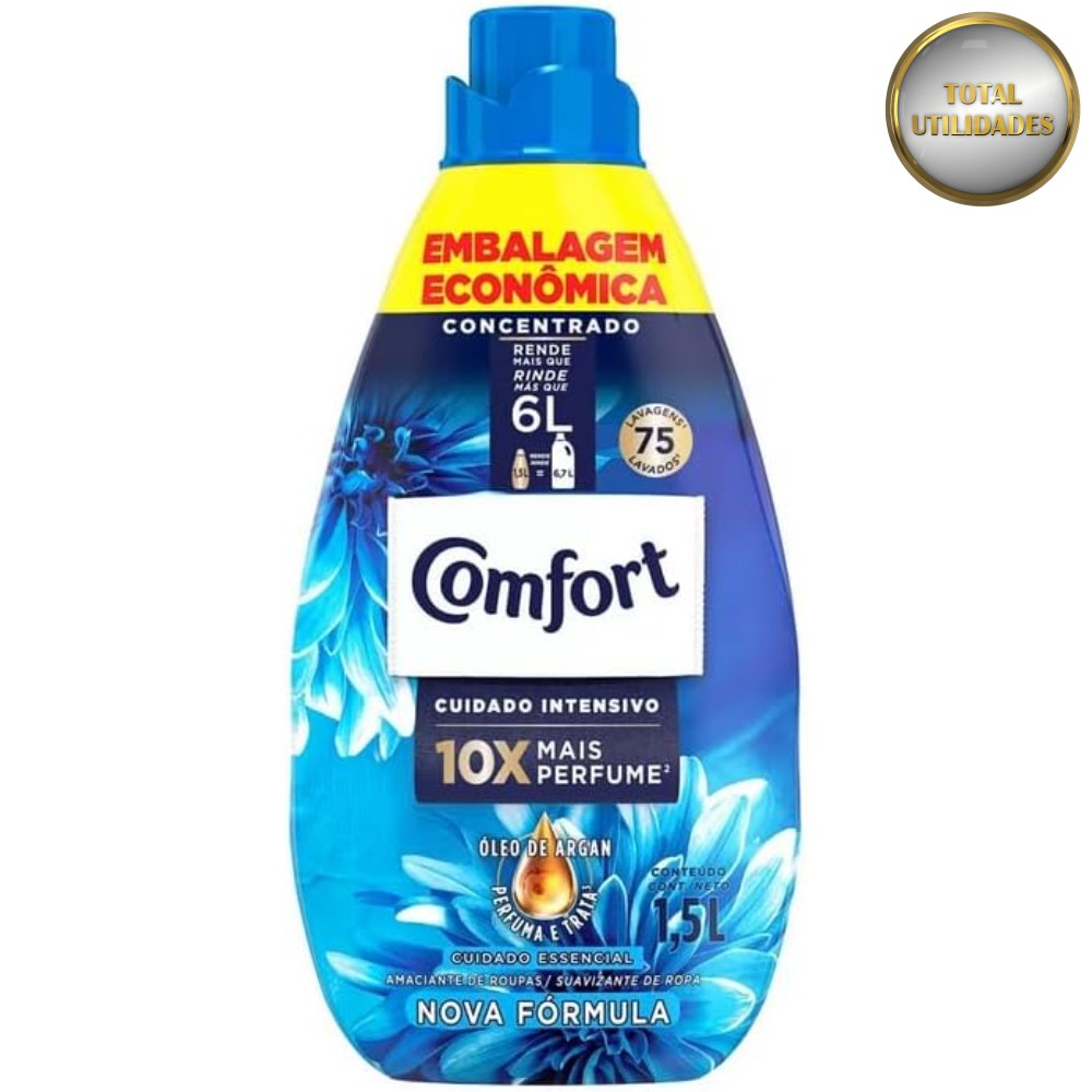 Amaciante Concentrado Comfort Frescor Intenso 1,5 L
